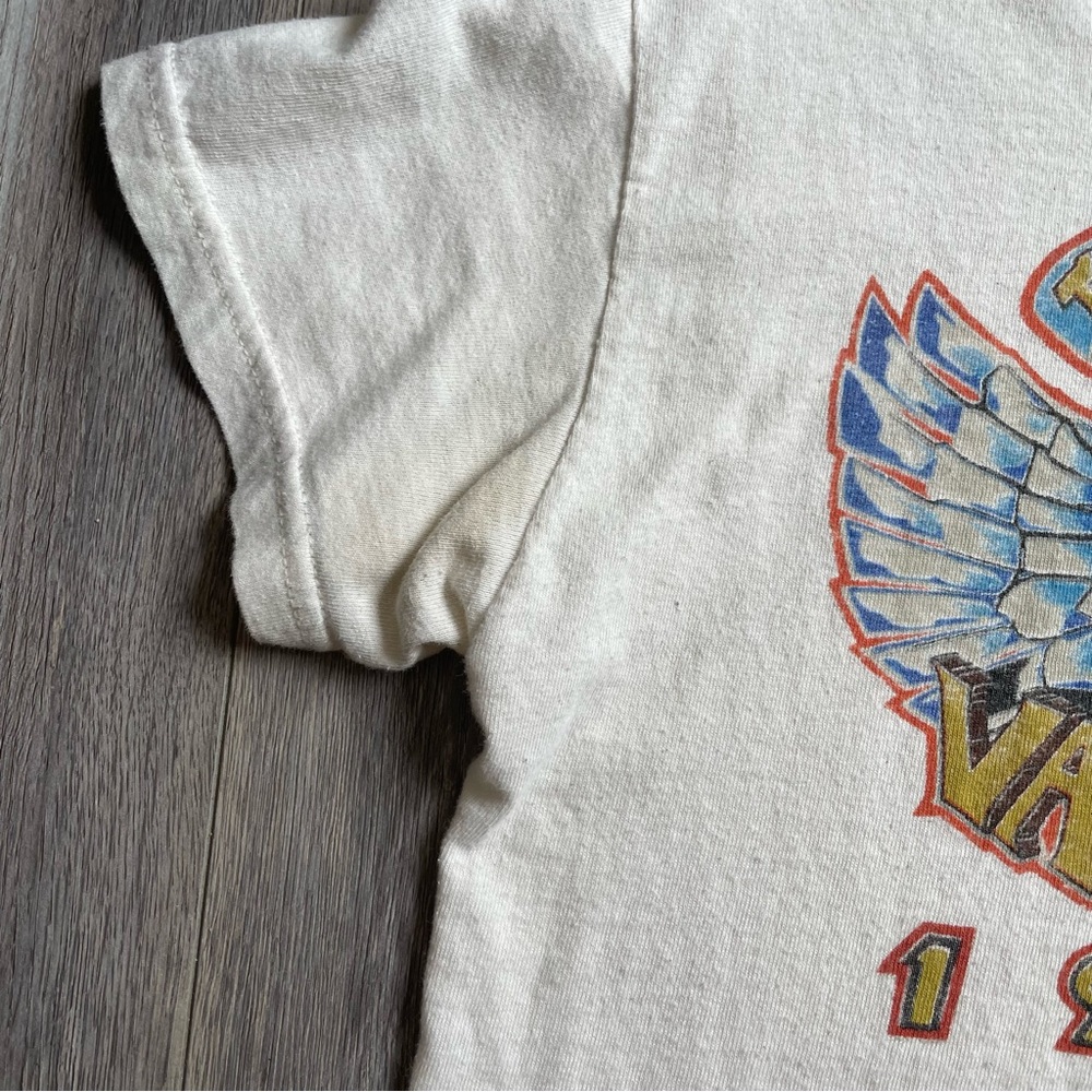 [SOLD] Van Halen 1984 Graphic Tee in Cream - Picture 4 of 7